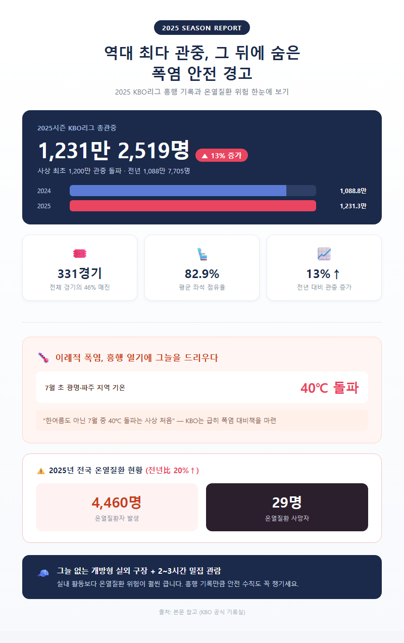 야구직관 개요