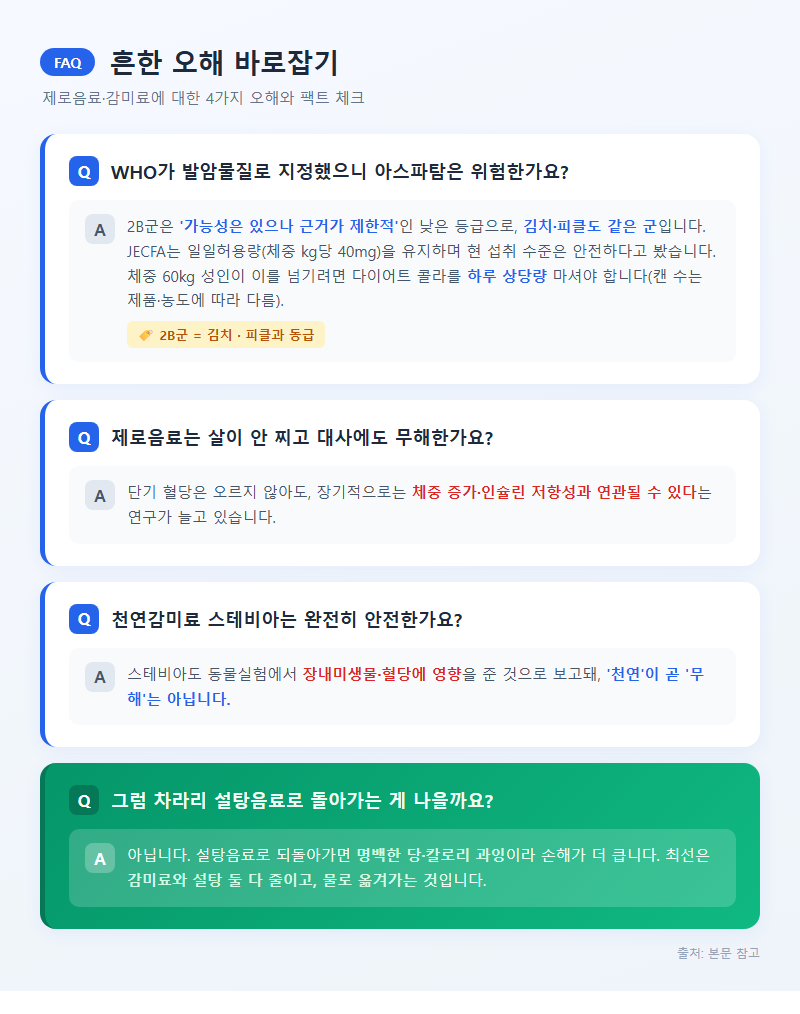 5. 흔한 오해 바로잡기 (FAQ)