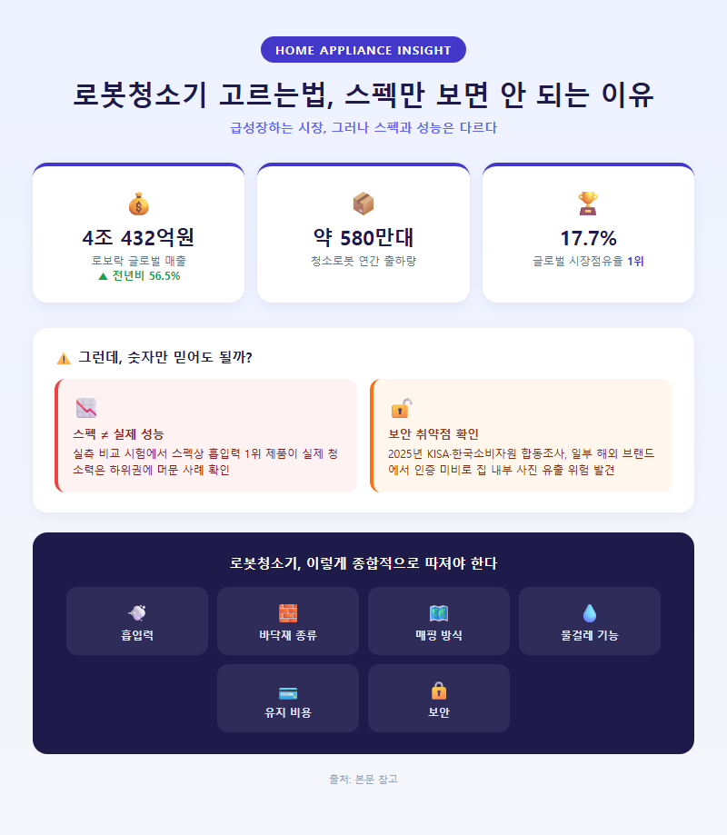 로봇청소기고르는법 개요