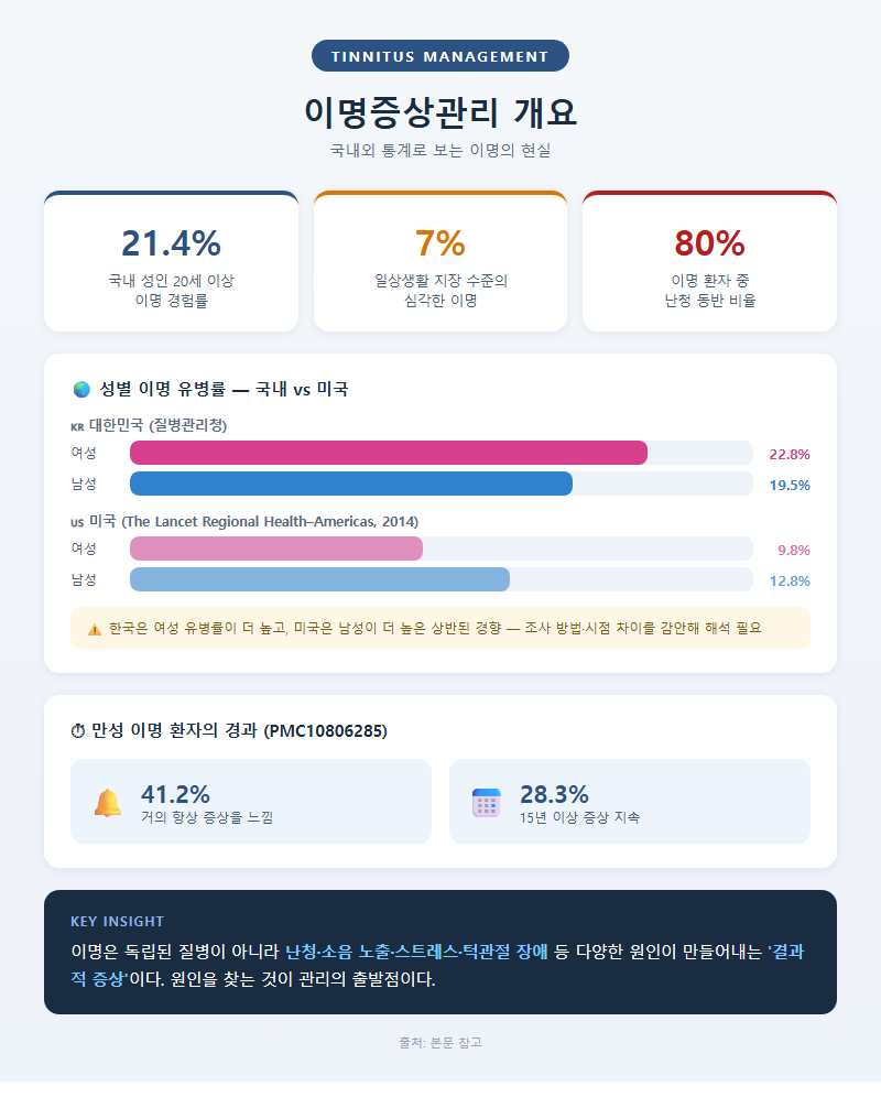 이명증상관리 개요