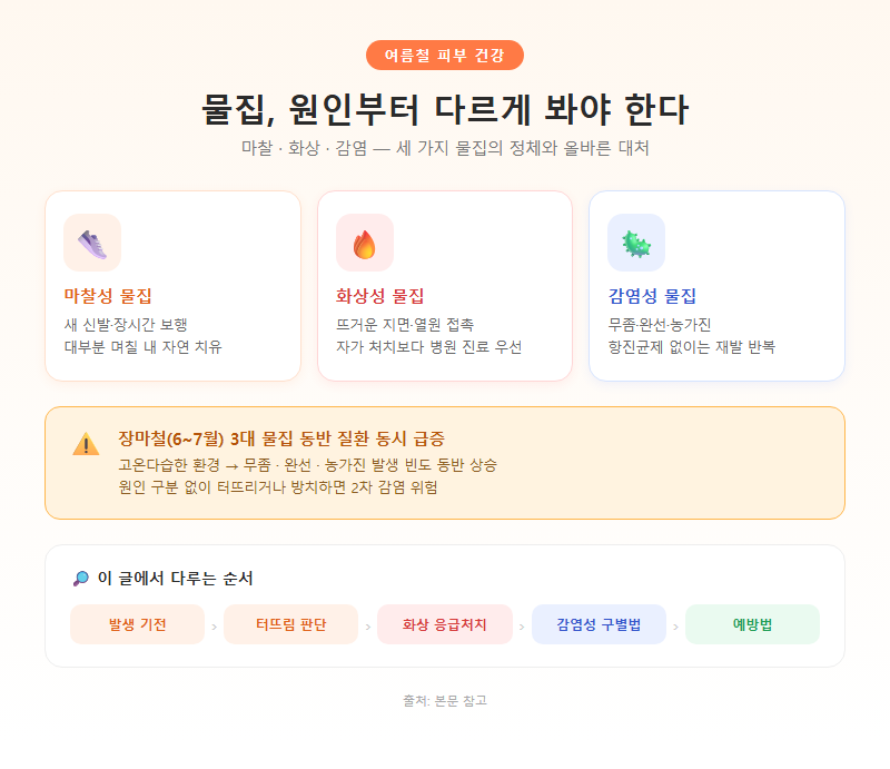물집관리 개요