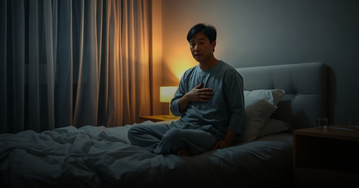 밤에 속쓰려 깨는 이유, 십이지장 궤양 자가확인 순서 정리