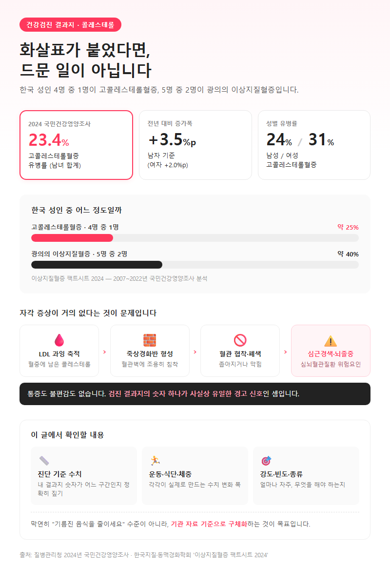 고지혈증낮추는법 개요