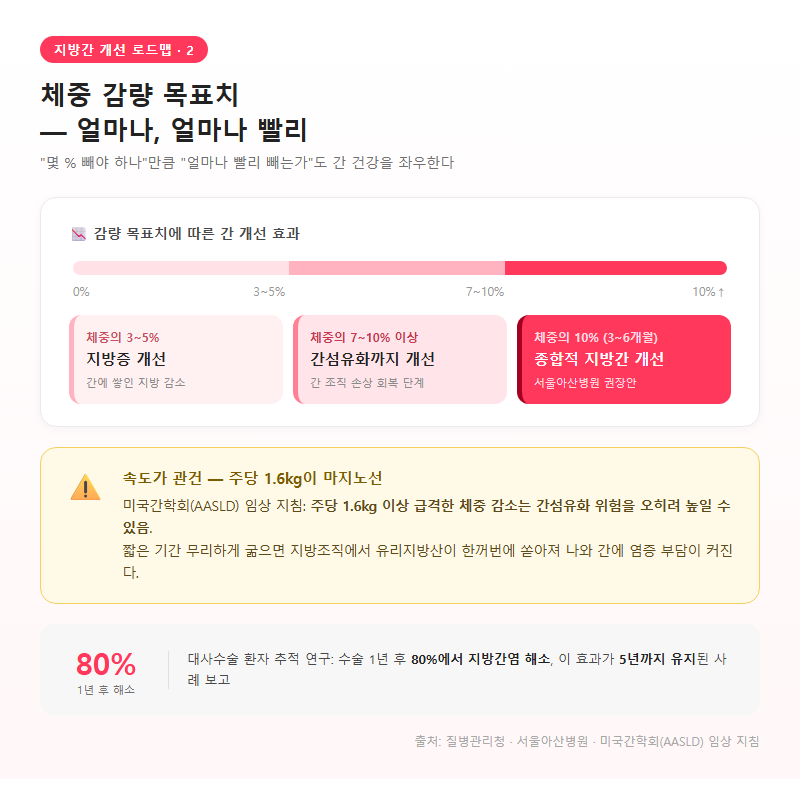 2. 체중 감량 목표치 — 얼마나, 얼마나 빨리