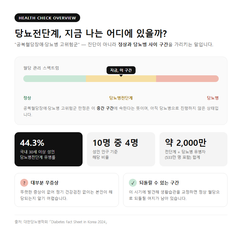 당뇨전단계관리 개요