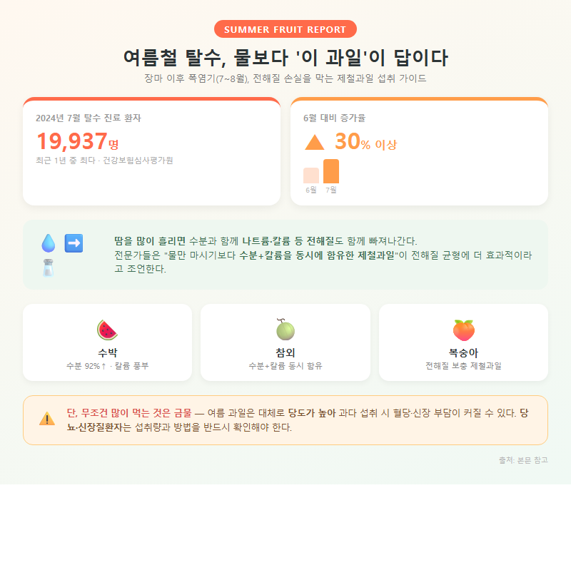 여름과일효능 개요