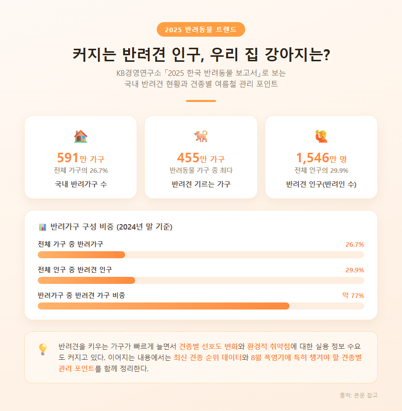 인기견종 개요