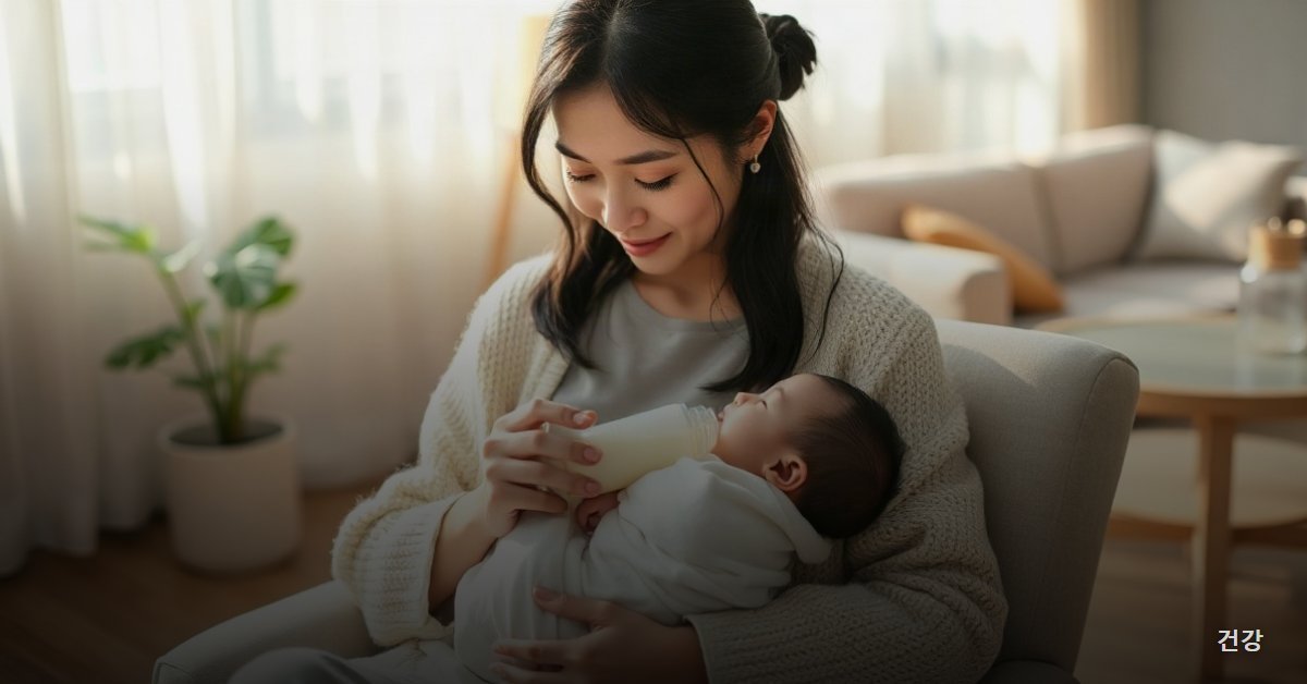 신생아 수유량 계산법, 모유·분유·월령별 기준 비교 총정리