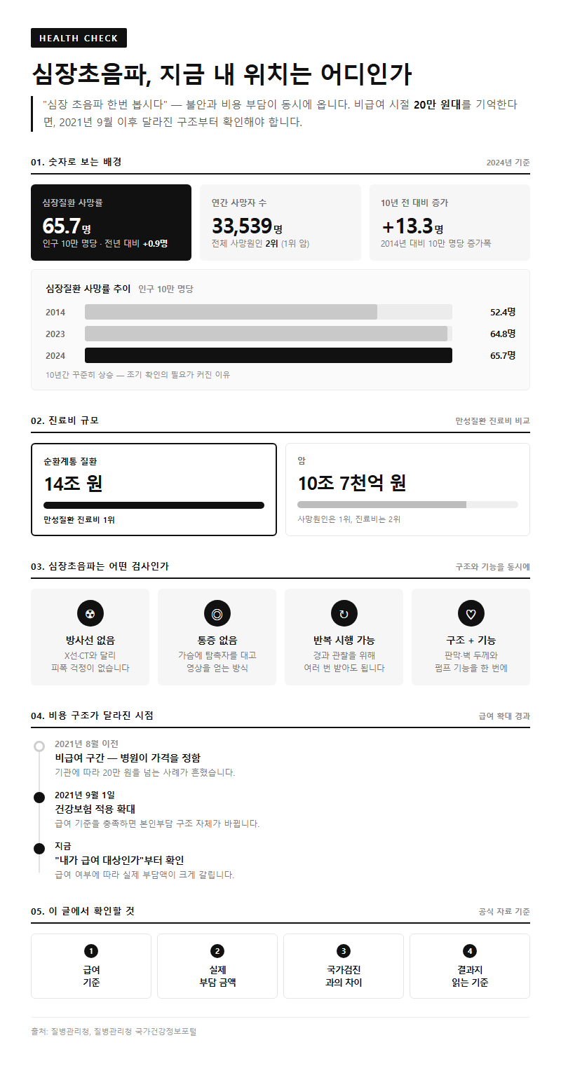 심장초음파검사 개요