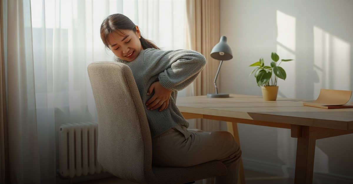 앉아서 일하는 사람의 골반통증관리 방법 총정리