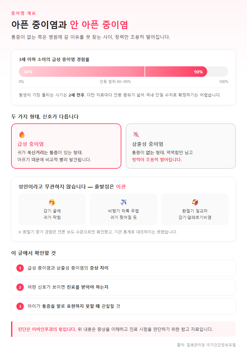 중이염 개요