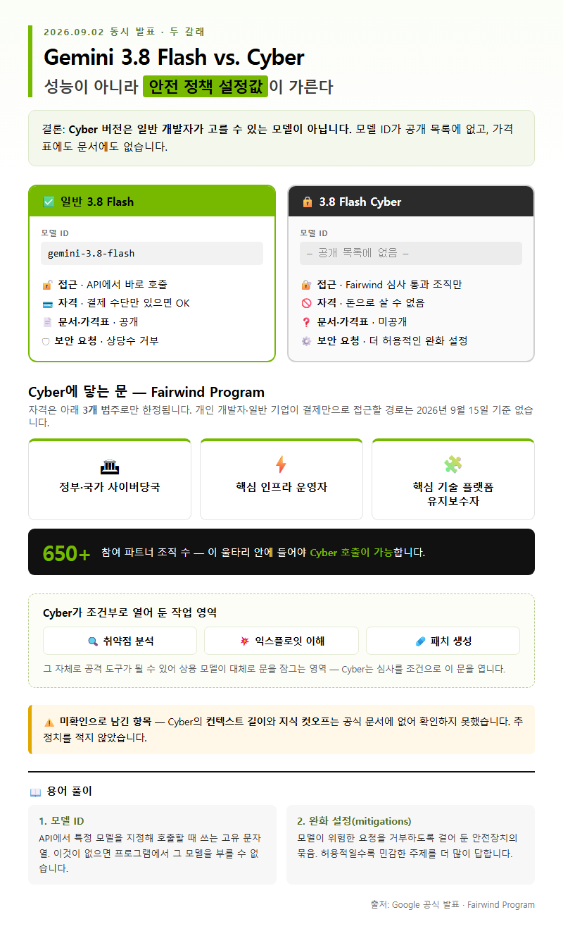 Gemini 3.8 Flash 개요