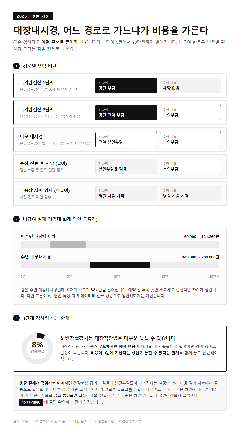 옵션·유형별 비교