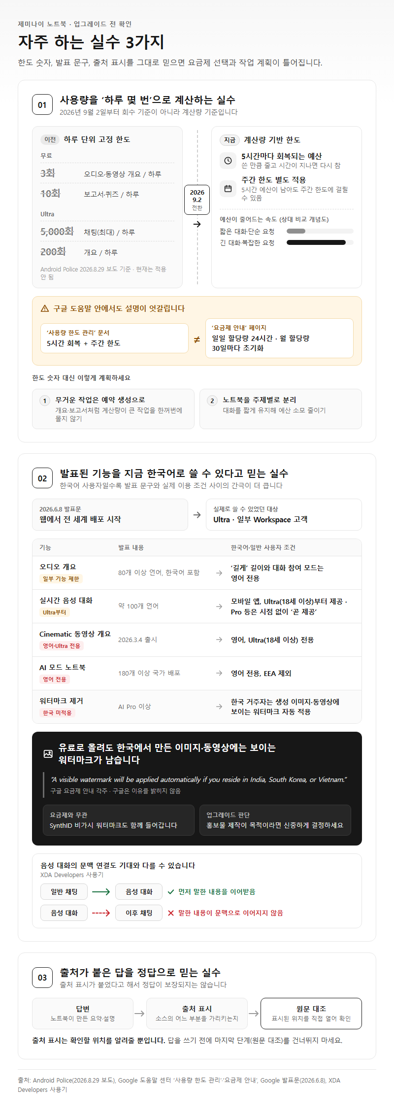 자주 하는 실수