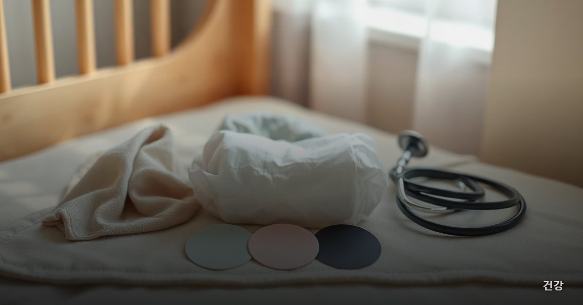 아기 변 색깔 회색·흰색은 당일 진료, 녹색·검은색은 언제 괜찮을까